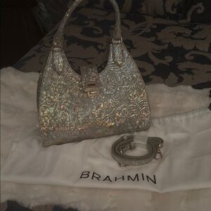 Brahmin Iridescent Shoulder Bag